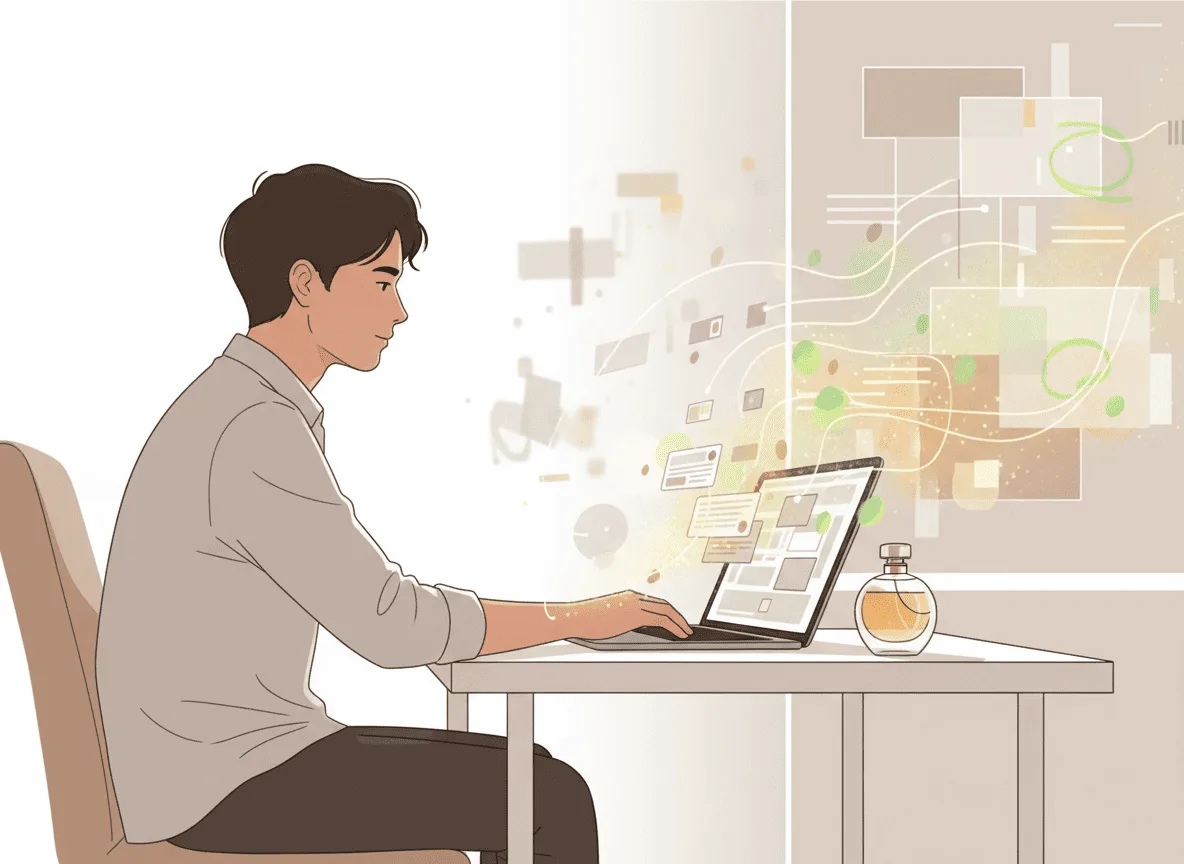 Slide Perfumes para quem lida com TDAH: foco através do aroma