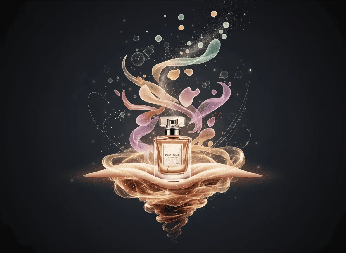 Slide Como Perfumistas Criam Fragrâncias que "Evoluem" na Pele: A Arte da Engenharia Olfativa